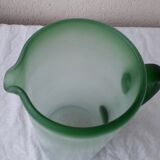 Glass pitcher