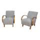 Model 410 armchairs by Jindřich Halabala for Up Závody, 1930s, set of 2
