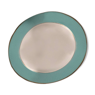 Set of 18 semi porcelain plates, amandine poreylor made in France