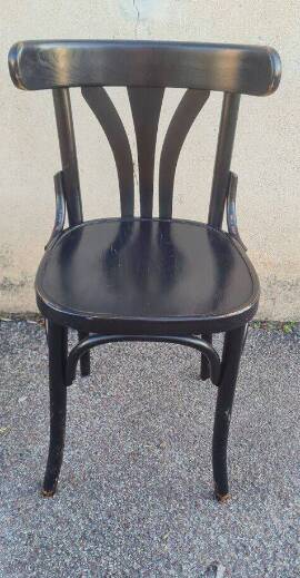 Pair of Fischel bistro chairs