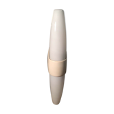 Applique obus en opaline blanche BO Niko Belgique années 60