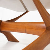 Table basse condor en teck par fredrik schriever-abeln