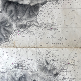 Map from Cap Camarat to Cap Roux: Gulf of St Tropez Ste Maxime Fréjus Côte d'Azur