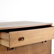 Midcentury Chest of Drawers / Tall Boy in Teak by Nathan. Vintage Modern / Retro / Danish Style / Sc