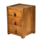 Wood box with drawers 19 x 14 cm