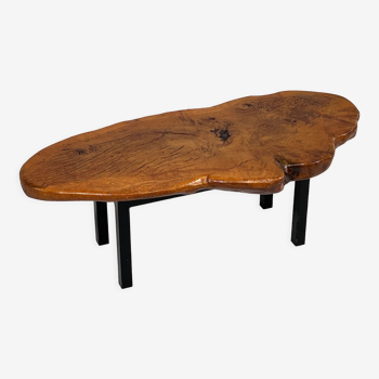 Table basse tree trunk années 50