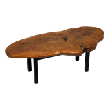 Tree trunk coffee table 50s