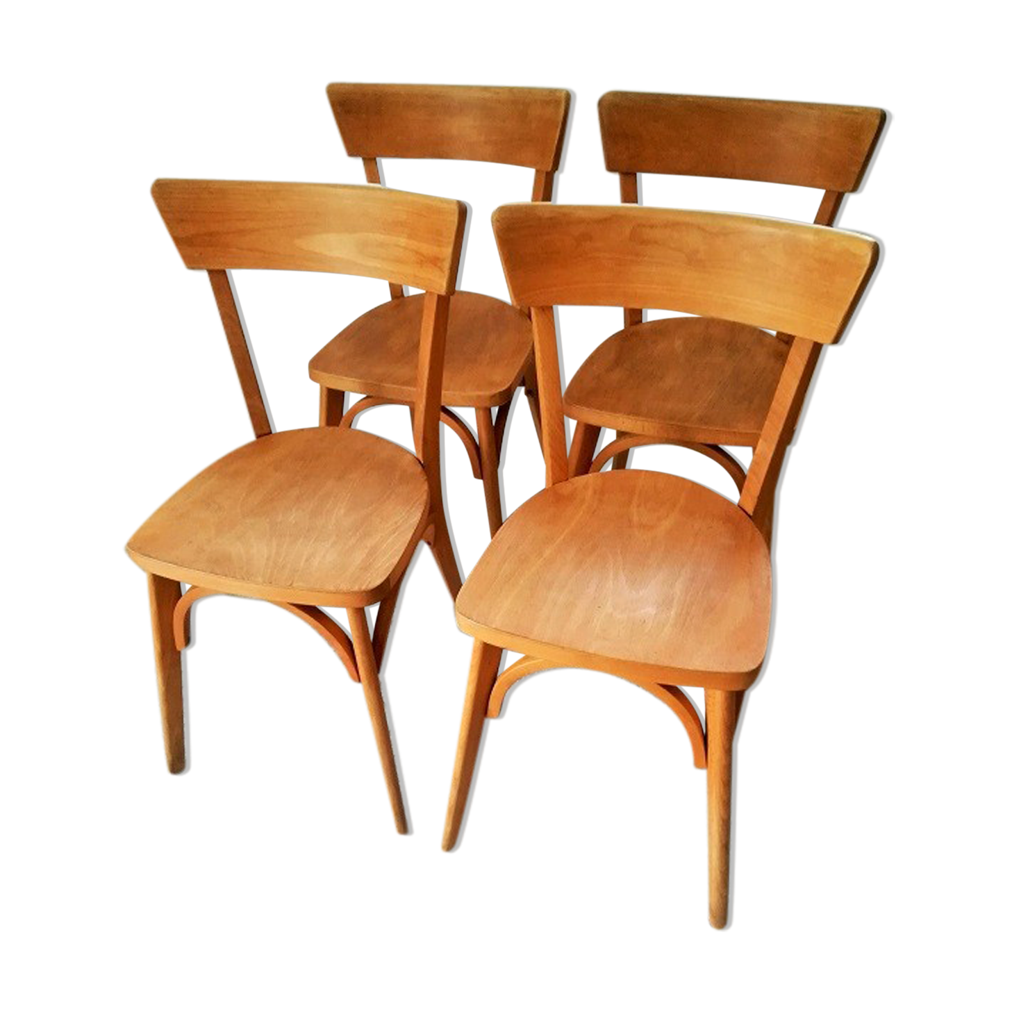 Suite of 4 chairs bistro Luterma