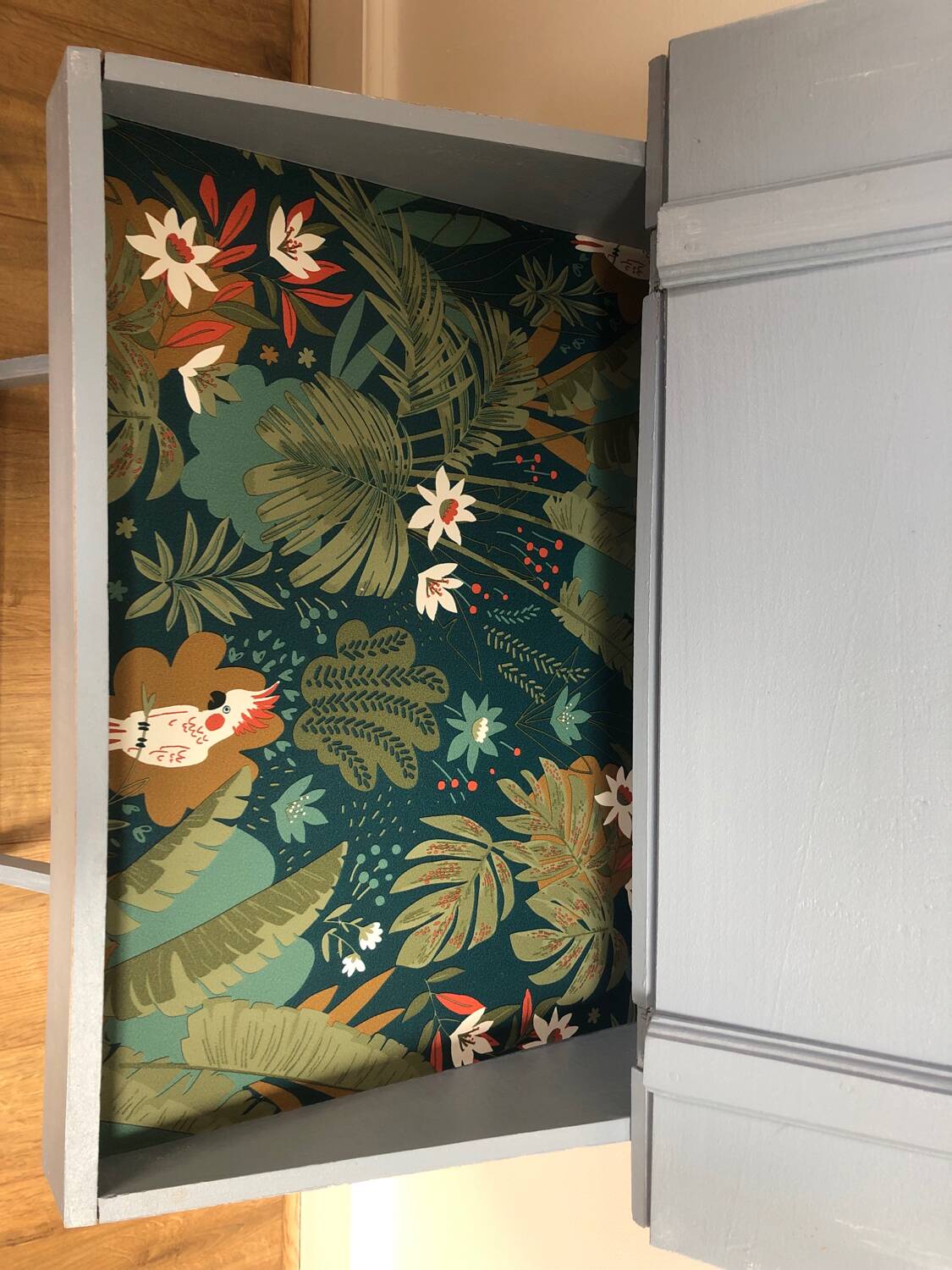 Pretty wooden children's desk/table.