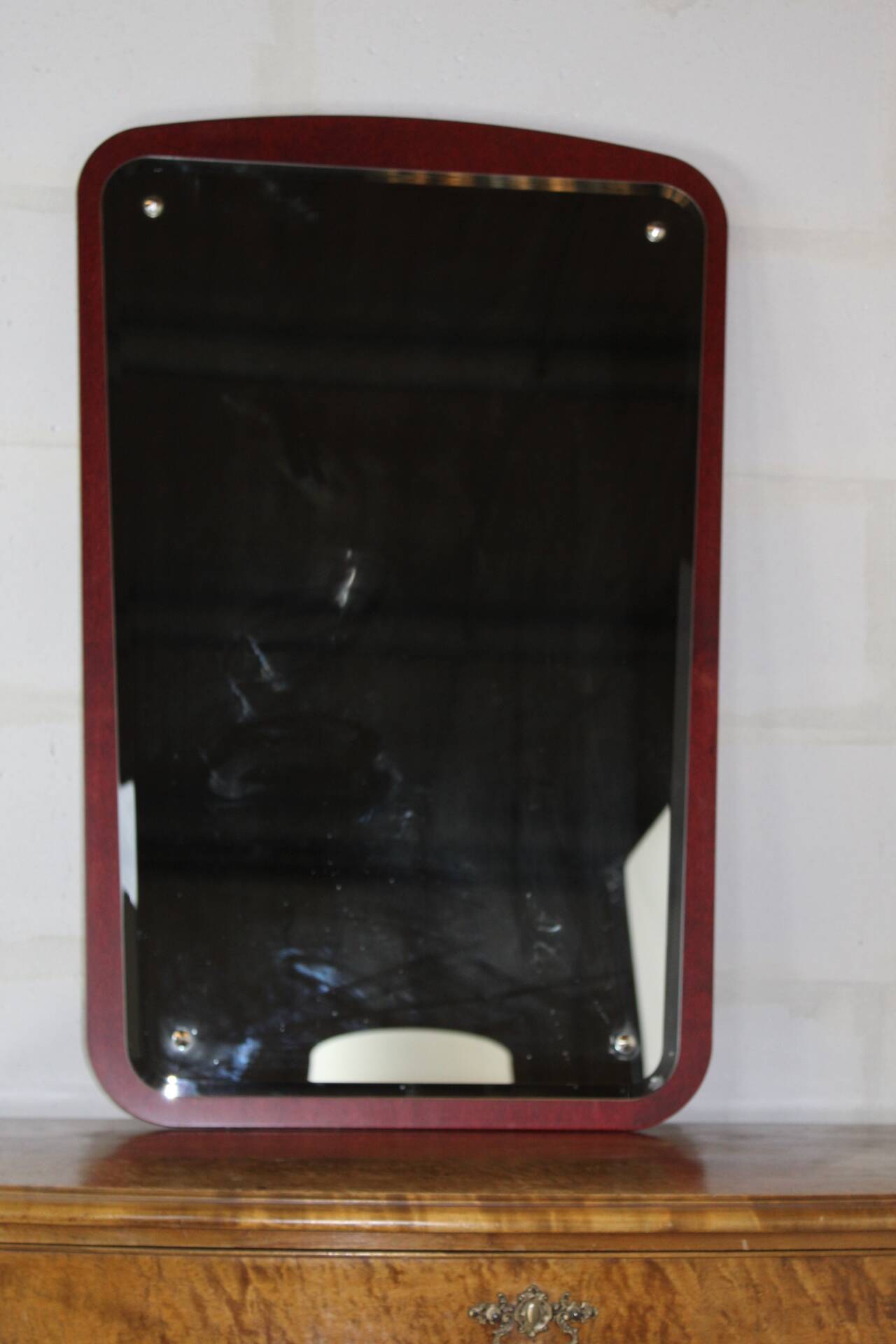 Vintage teak mirror 1960 denmark