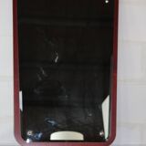 Miroir vintage en teck 1960 danemark