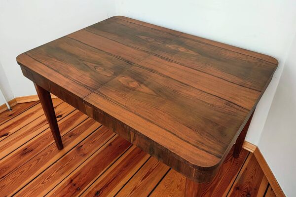 Table à manger extensible tchécoslovaque par Jindřich Halabala pour Up Závody,