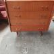 70s tapered leg chest of drawers