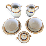 7-piece Limoges porcelain service