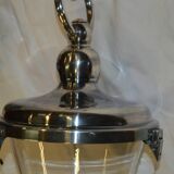 Chrome brass extend wall light