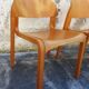 Serie de 4 chaises design années 80