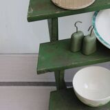 Wooden flower display stand