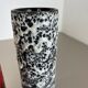 Set of Two Pottery Fat Lava Vases "Black-red-white" by Jopeko, Germany, 1970s