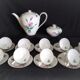 KPM Krister porcelain coffee service for 9 people, Germany
