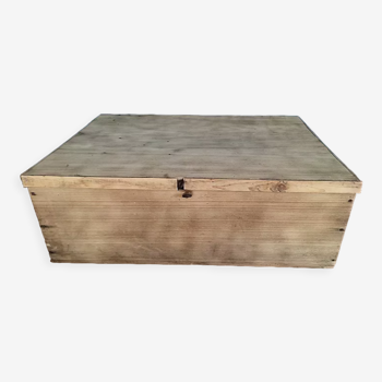 Coffre valise boite en bois massif aéro-gommée rangement dp 1122244