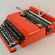 Olivetti "Valentine" typewriter by Ettore Sottsass - 1960s