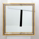 Italian mirror brass chrome by Romeo Rega 1970