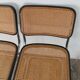 Lot de 4 chaises Cesca B32 par Marcel Breuer