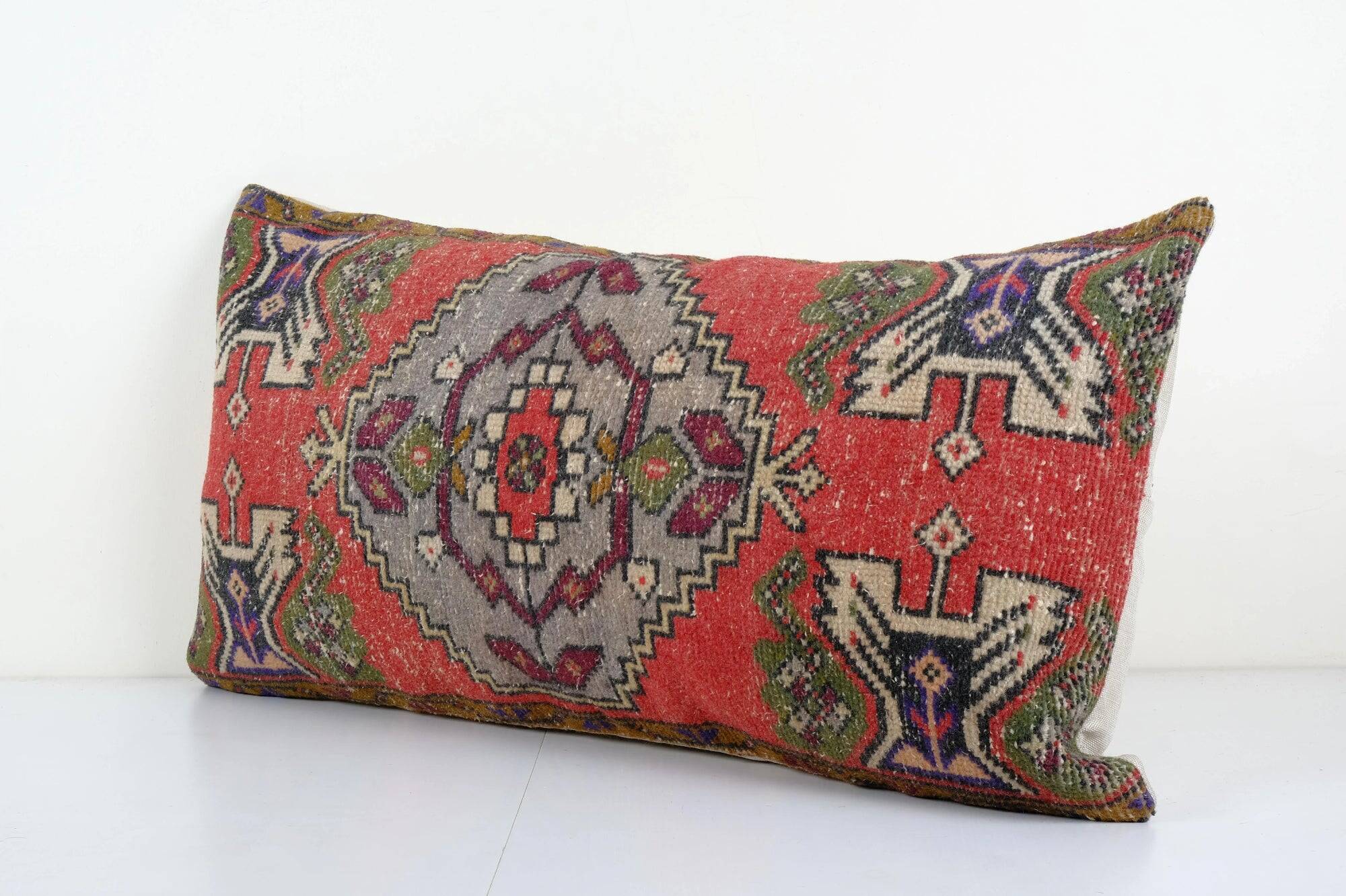 Vintage Turkish cushion cover 46x89 cm