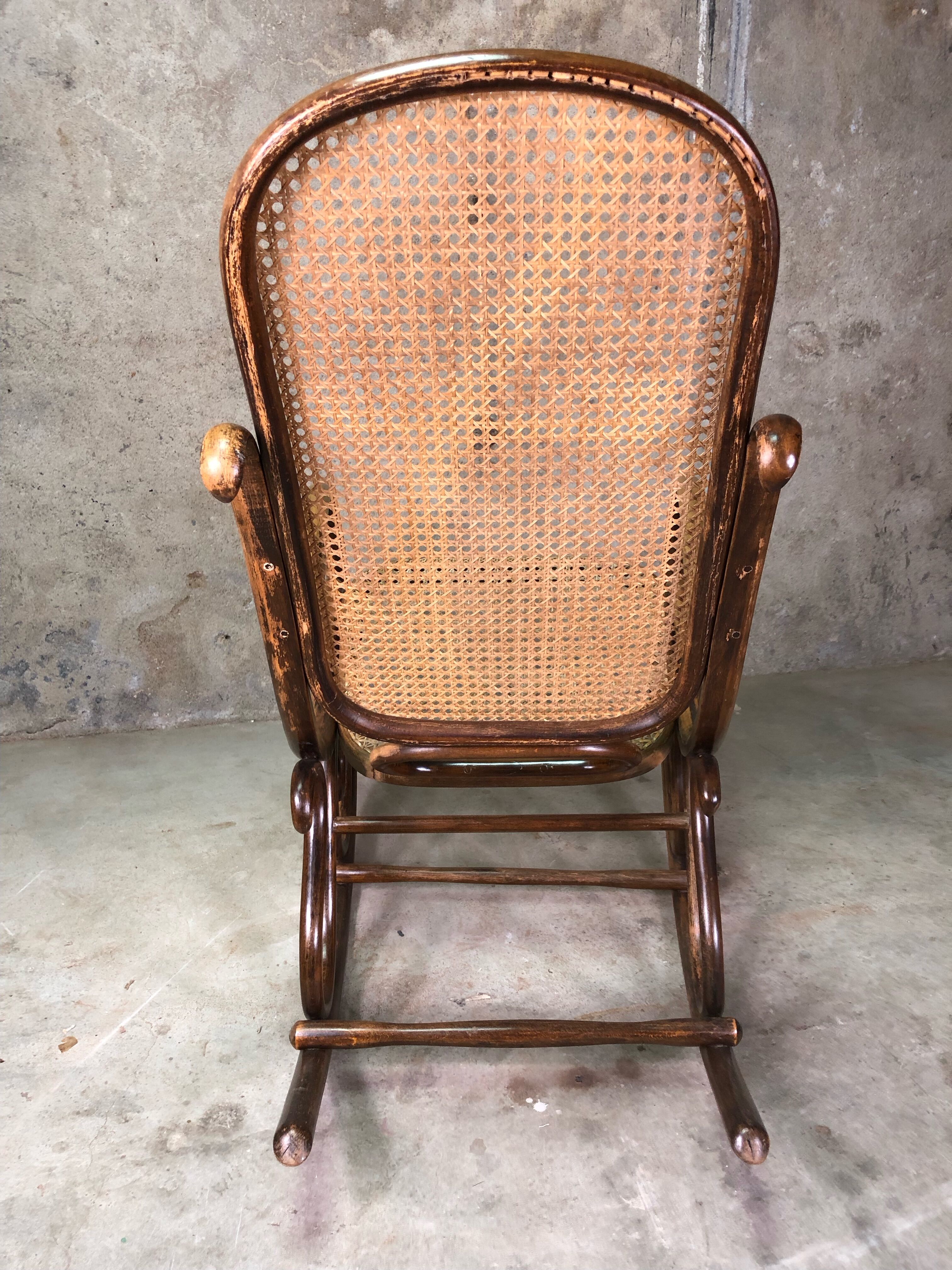 Rocking-Chair, Fischel, circa 1910