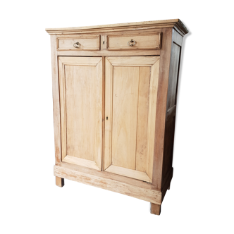 Old Parisian high buffet raw wood