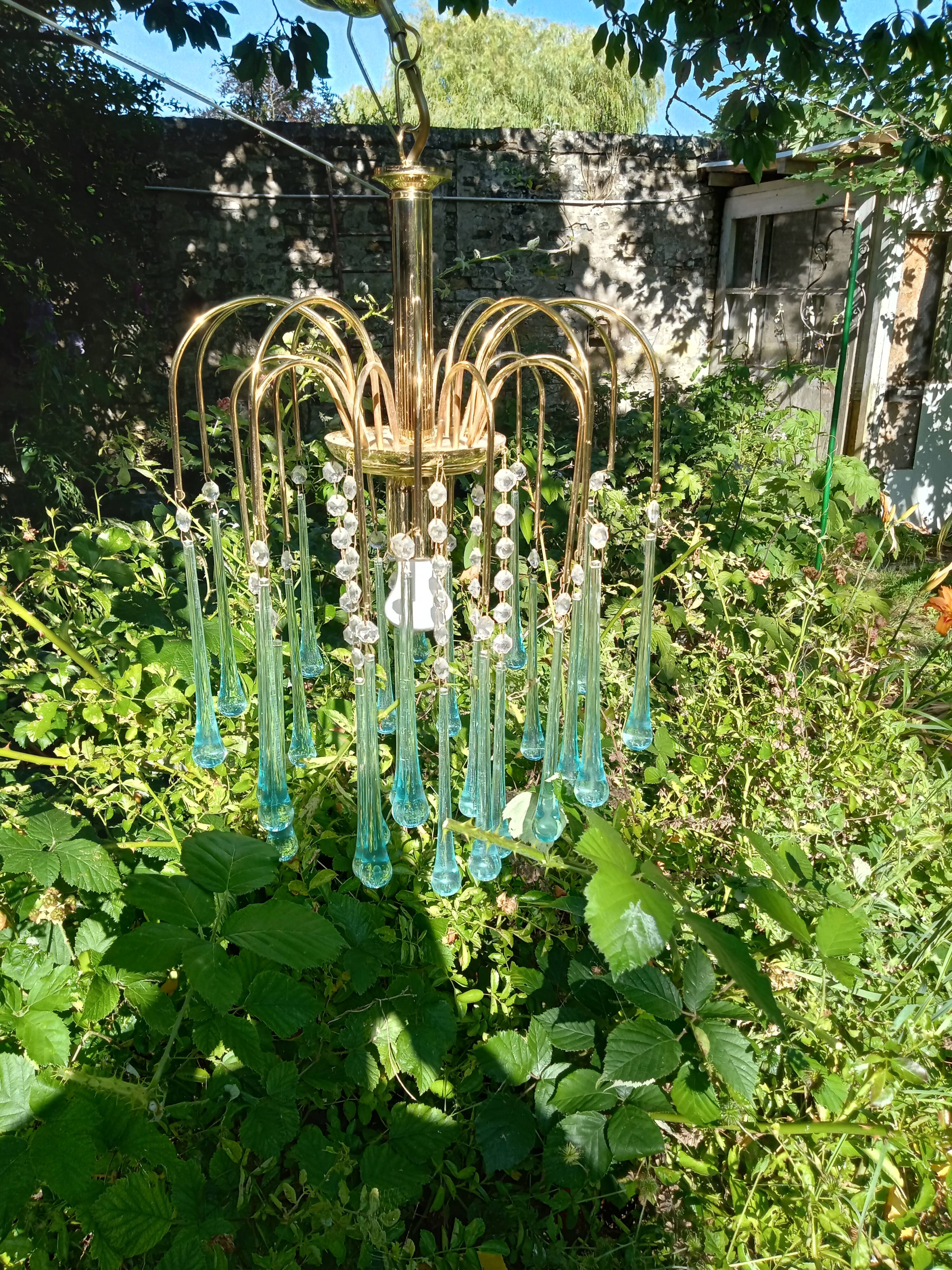 Lustre en Forme de Lärmes Murano Italie