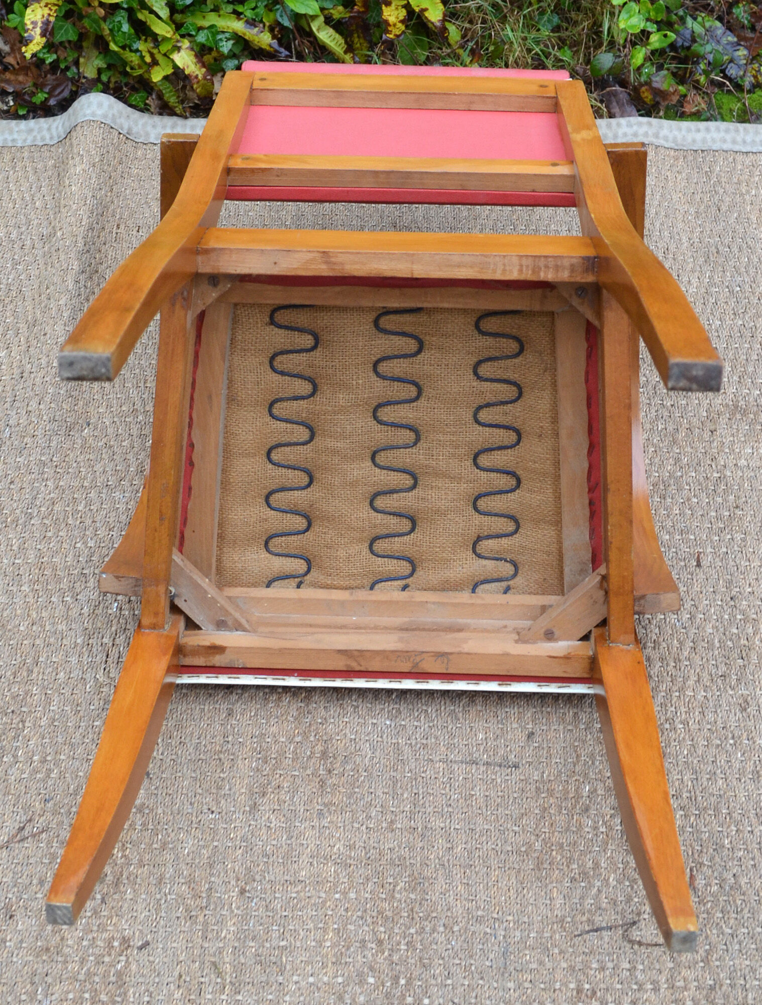 Suite of 4 chairs vintage bridge