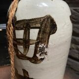 Ancient Japanese Tokkuri Sake Jar