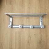 Porte-manteaux en aluminium vintage