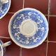 Duo of coffee cups and saucers Villeroy & Boch – Model "Burgenla"