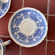Duo of coffee cups and saucers Villeroy & Boch – Model "Burgenla"