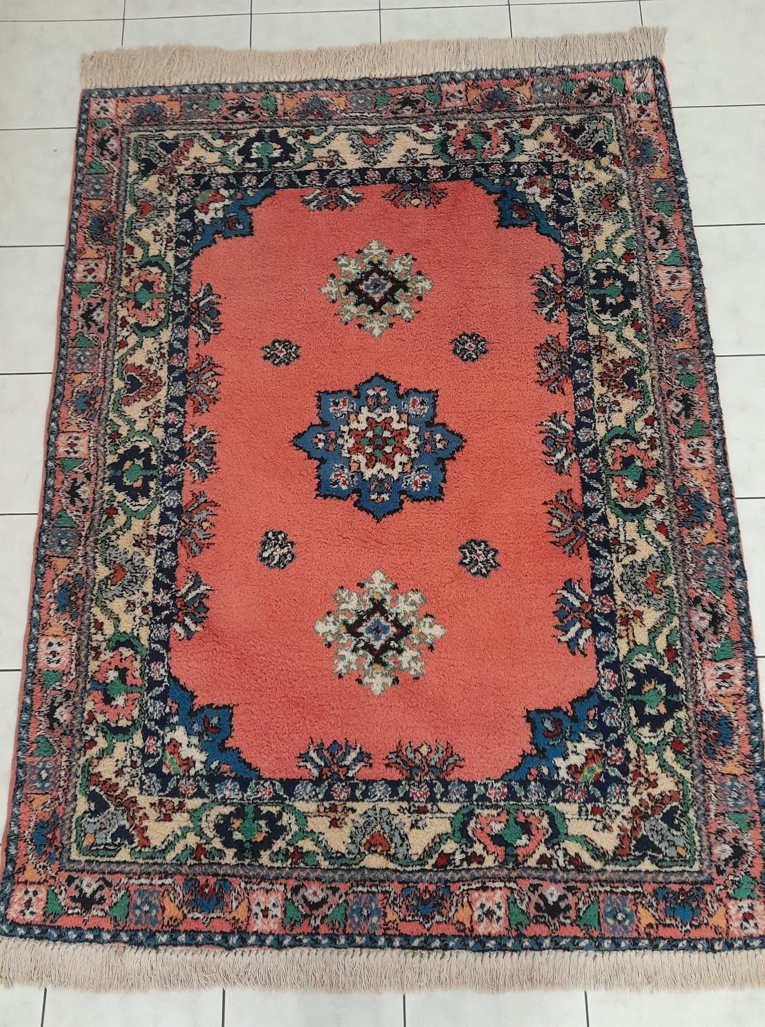 Berber rug Rabat handmade 200x151cm