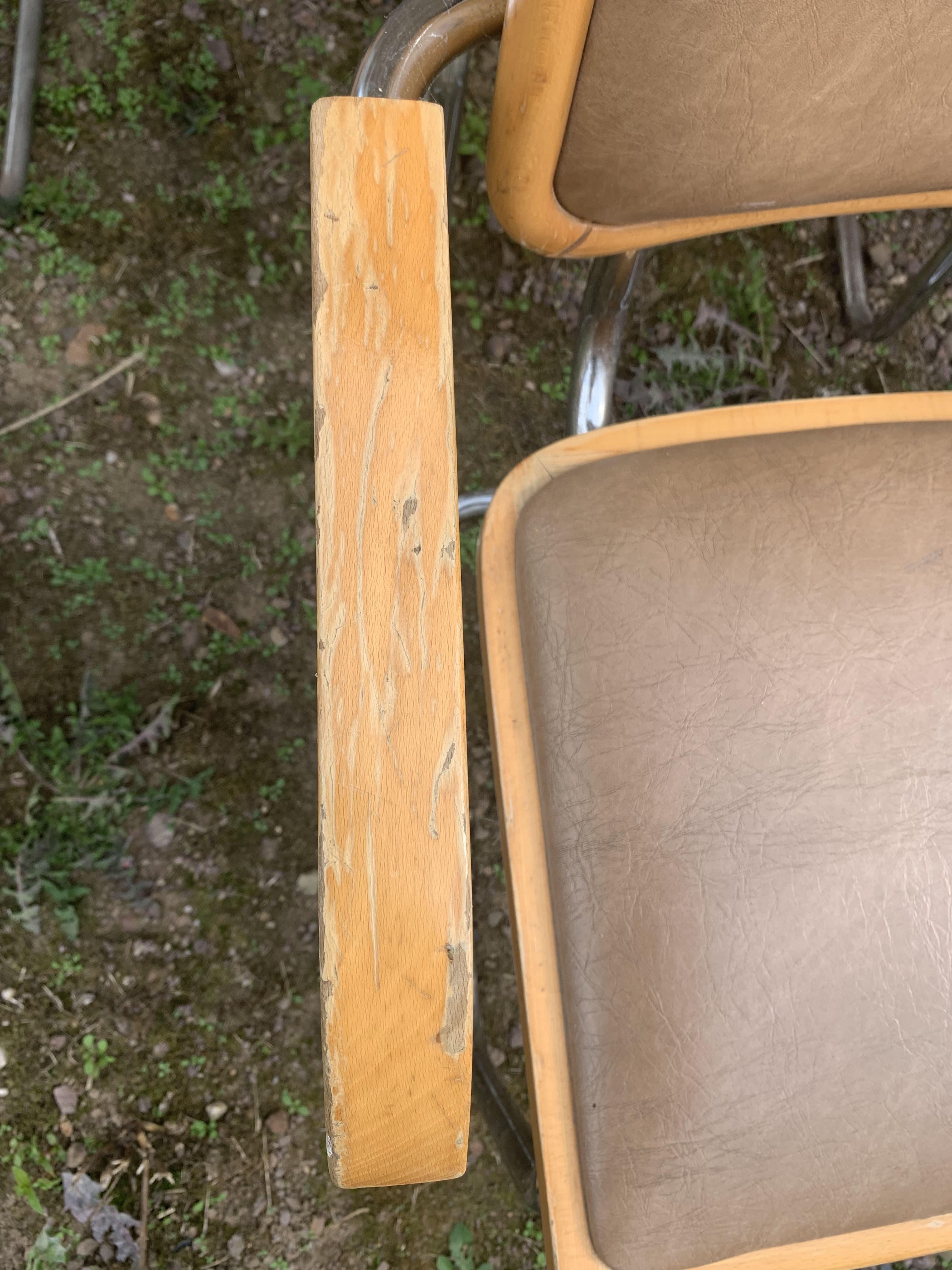 4 armchairs B64 by Marcel Breuer