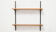 Vintage walnut shelving system from Sparrings, 1960s