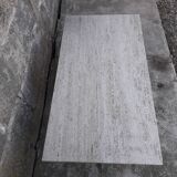 Travertine coffee table