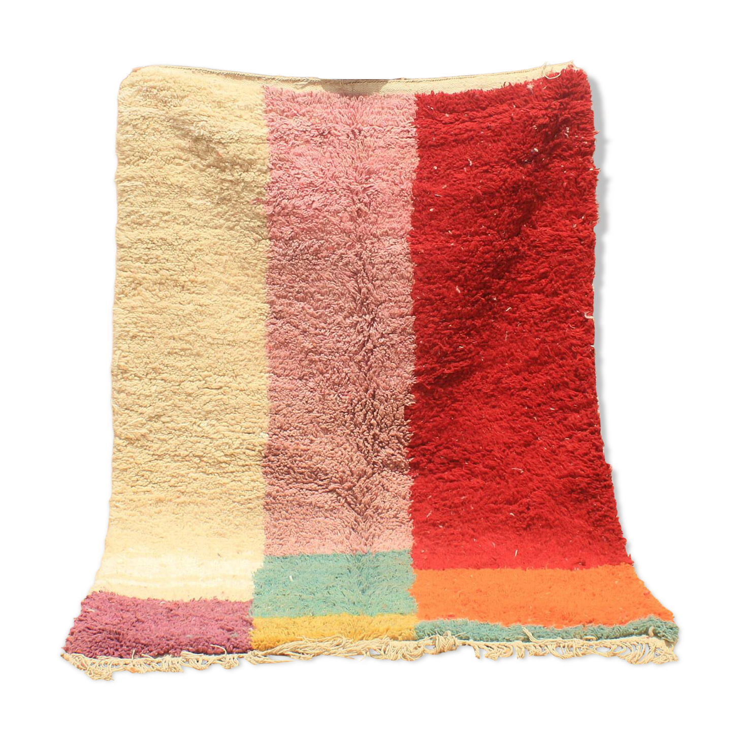 Handmade pure wool Moroccan rug 2.5x1.5 m