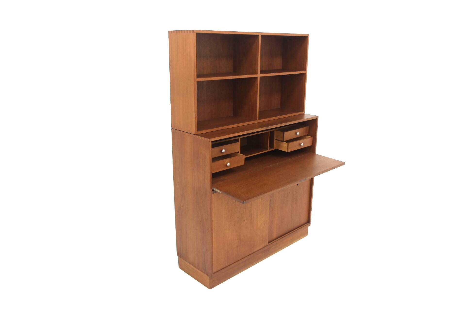 Scandinavian teak secretary, "Fiesta", Bräntorps Industrier, Nybro, Sweden, 1960