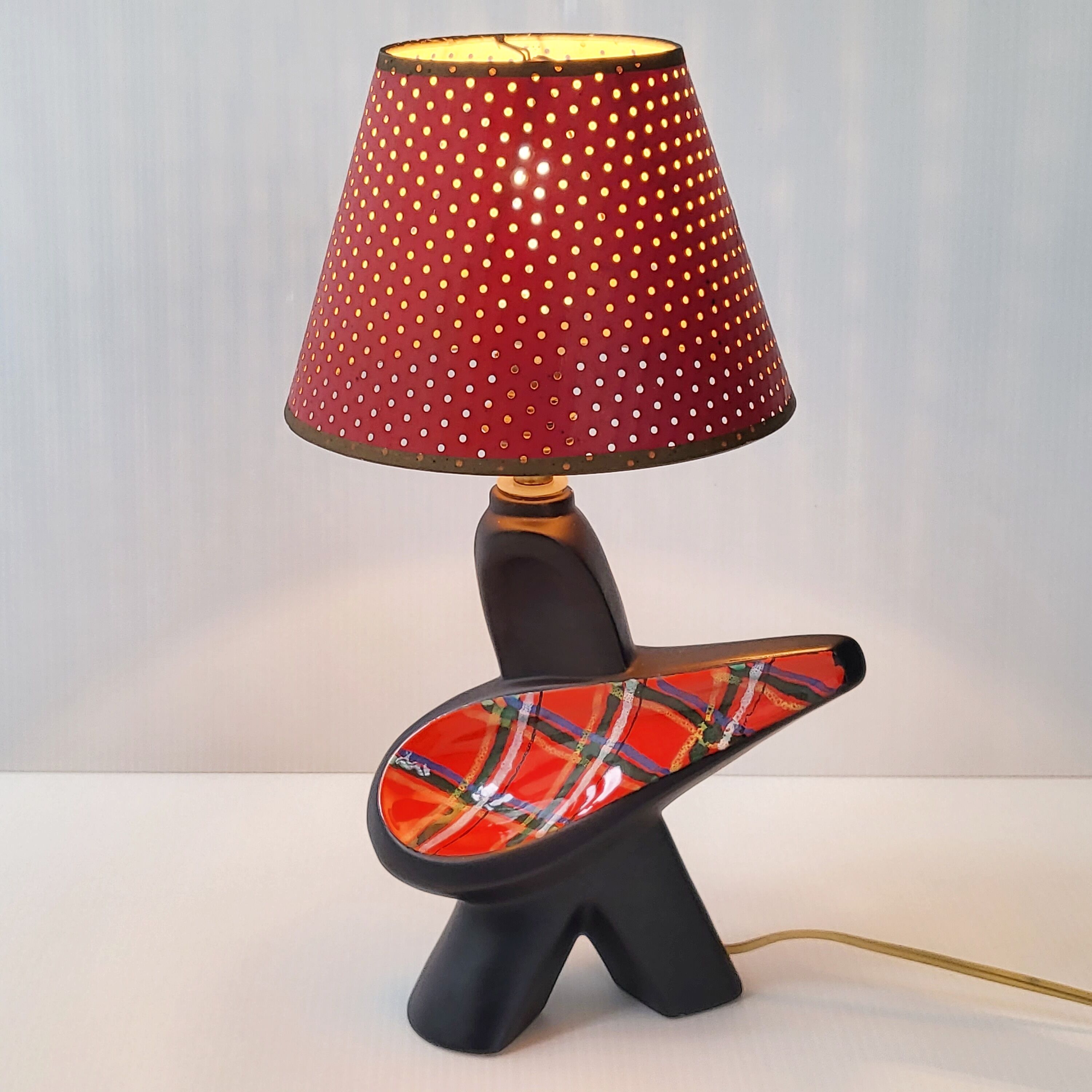 Lampe vintage 1950 rockabilly