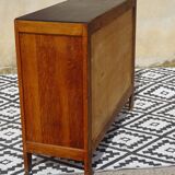 Vintage buffet in light and black oak