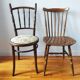 Lot de 4 chaises bistrot dépareillées