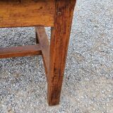 Oak farmhouse table 6 feet 2 drawers 200cm