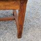 Table de ferme en chêne 6 pieds 2 tiroirs 200cm
