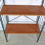 Library shelves 1960