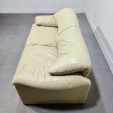 Canapé modèle Maralunga de Vico Magistretti édition Cassina