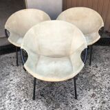 Lusch “Balloon” armchairs by Lusch Erzeugnis Design 1960s